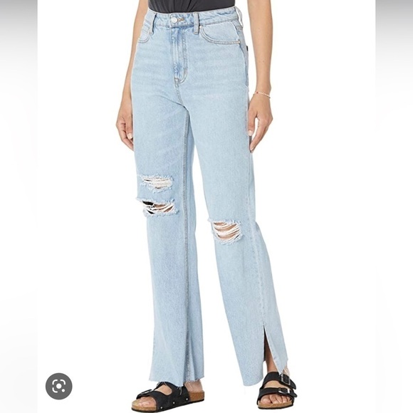 SANCTUARY Flashback High Waist Wide Leg Jeans - Picture 2 of 4